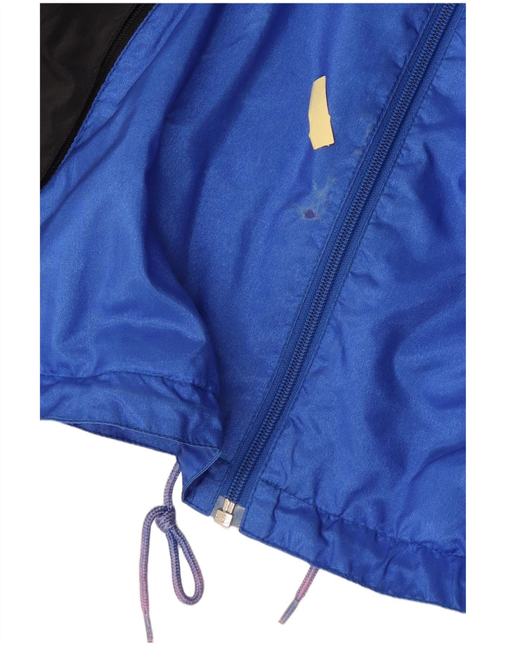 Fato de treino masculino Frank Shorter completo azul médio colorblock nylon