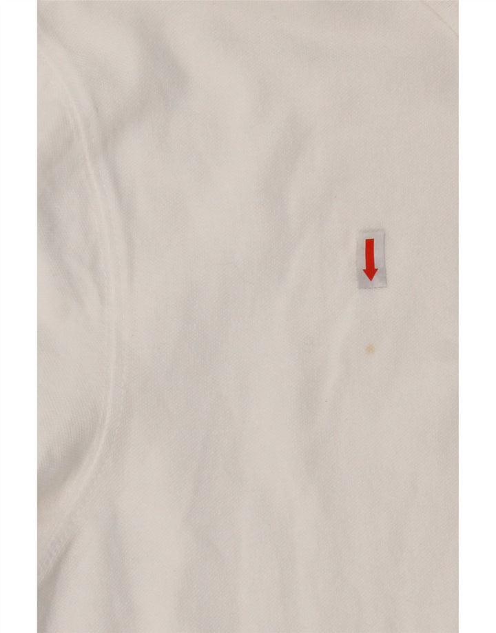 CARRERA Mens Polo Shirt XL White Cotton Vintage Carrera and Second-Hand Carrera from Messina Hembry 