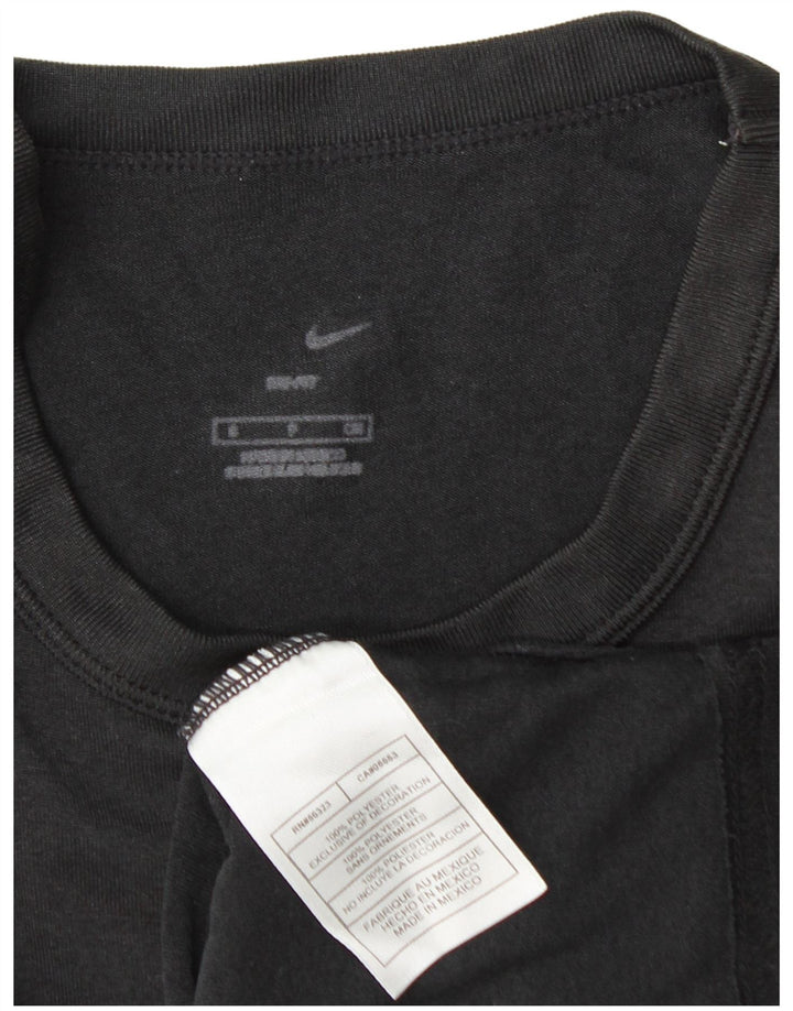 Camiseta Nike Masculina Dri Fit Top Médio Poliéster Preto