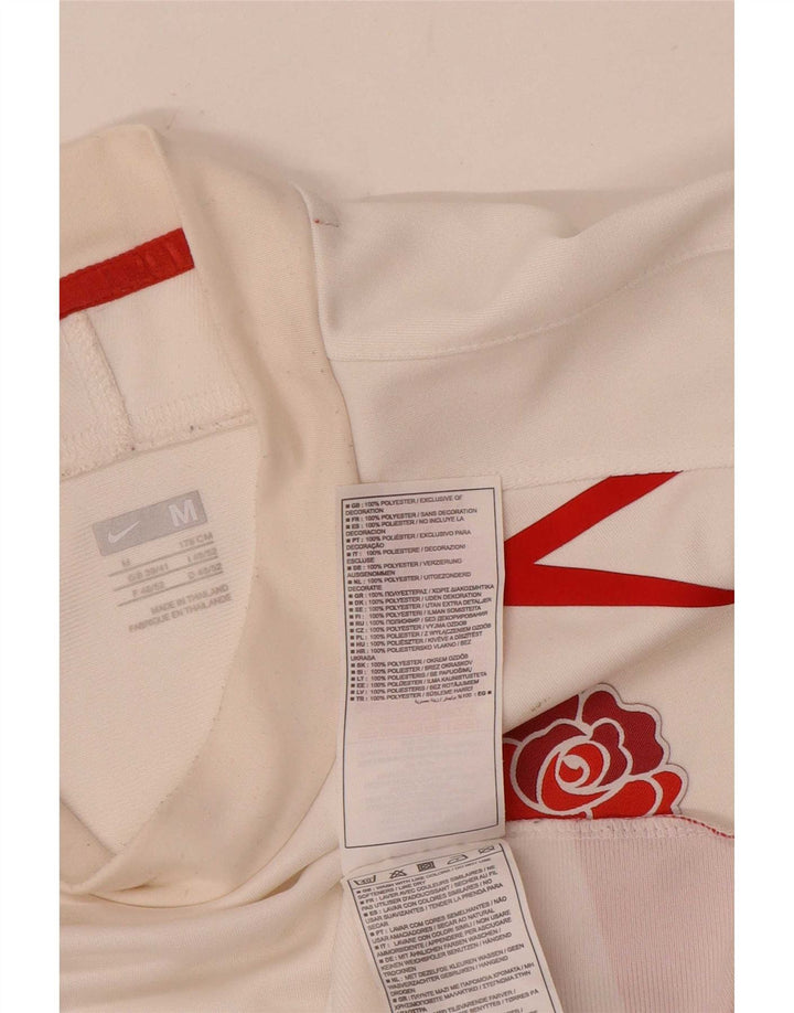 Camiseta Nike masculina gráfica Top médio branco colorblock poliéster