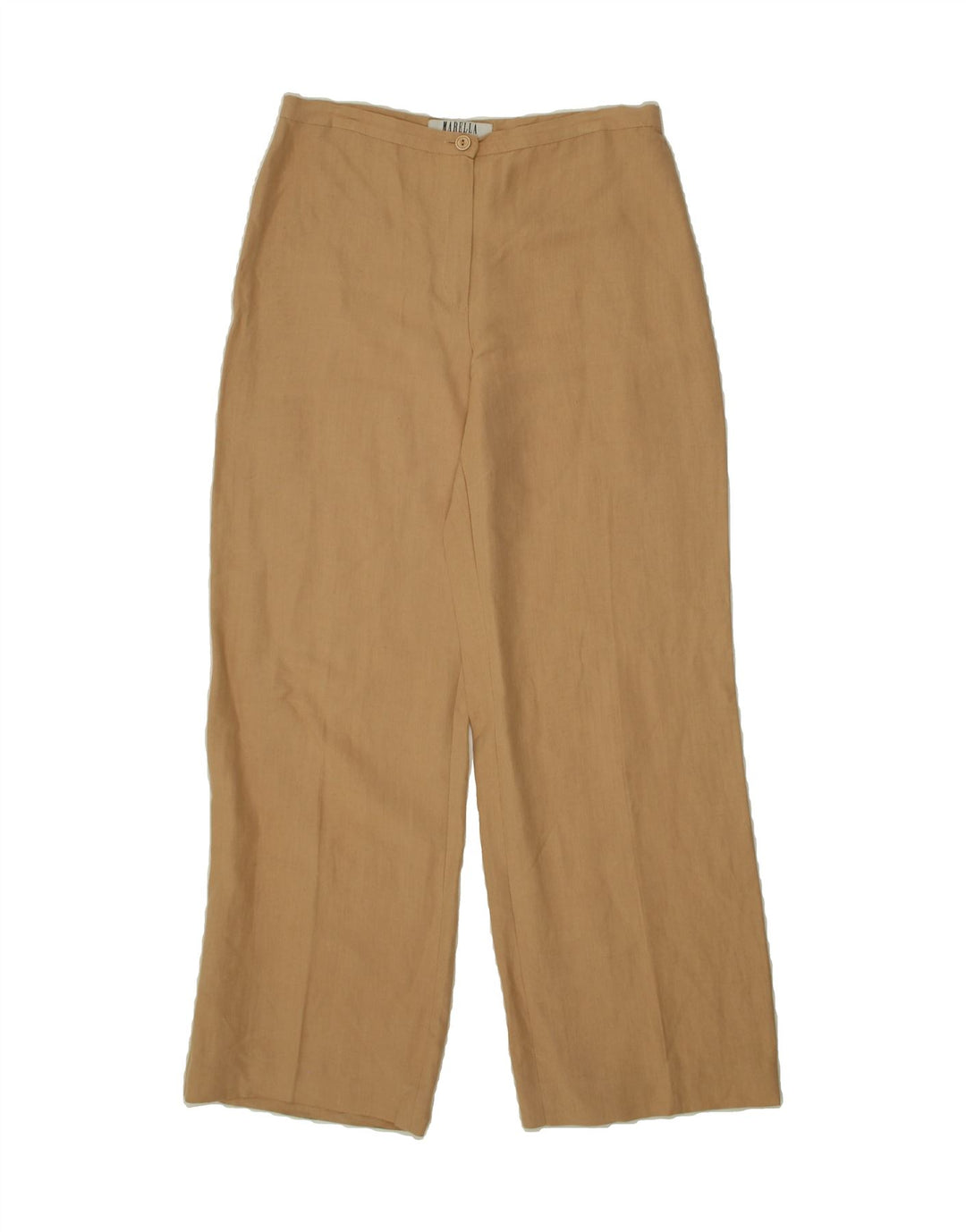 MARELLA Womens Wide Leg Casual Trousers W30 L28 Beige Vintage Marella and Second-Hand Marella from Messina Hembry 