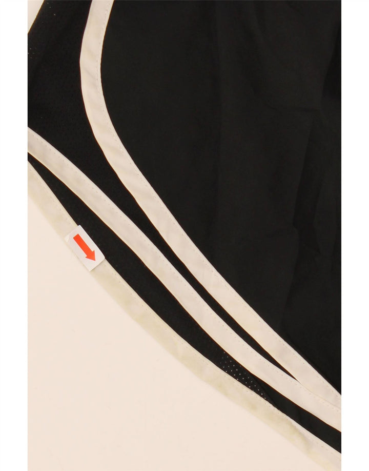 Nike Womens Dri Fit Sport Shorts UK 14 Médio Preto Poliéster