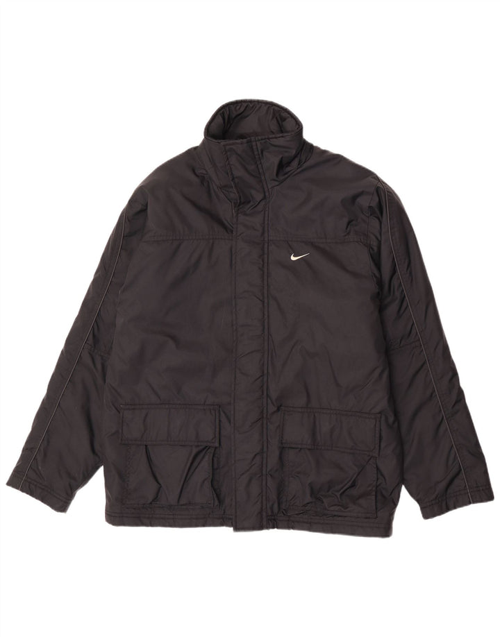 Jaqueta corta-vento masculina Nike médio preto nylon