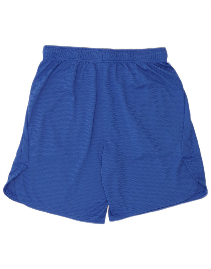 Shorts esportivos masculinos Nike grandes azuis