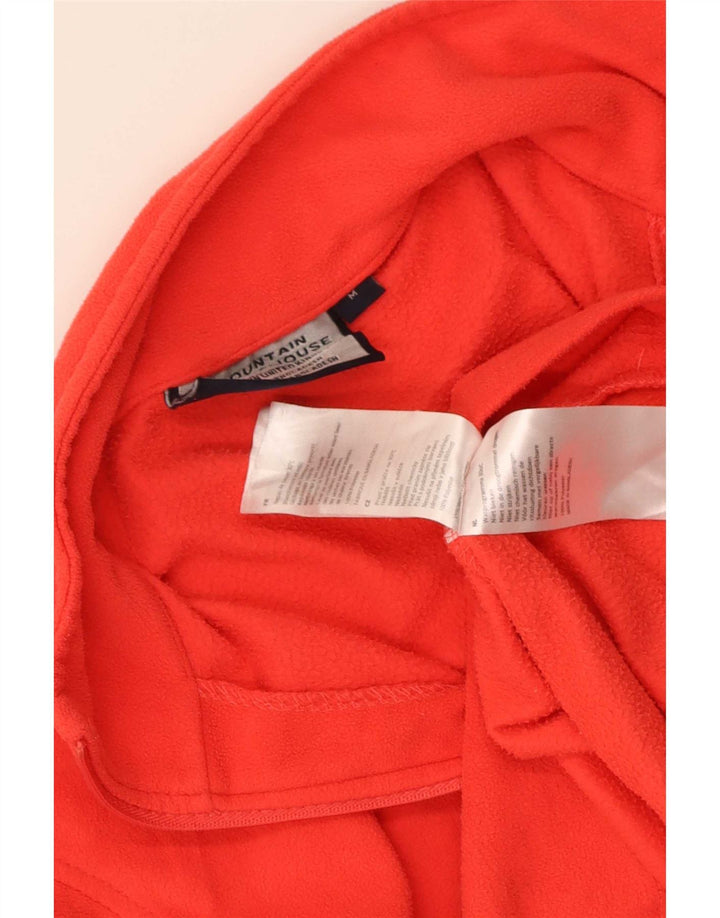Suéter de lã feminino Mountain Warehouse com zíper e pescoço UK 14 poliéster vermelho médio