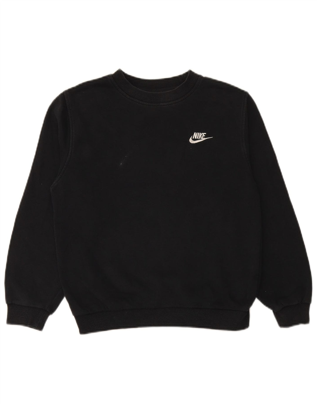 NIKE Boys Sweatshirt Jumper 12-13 Anos Grande Preto