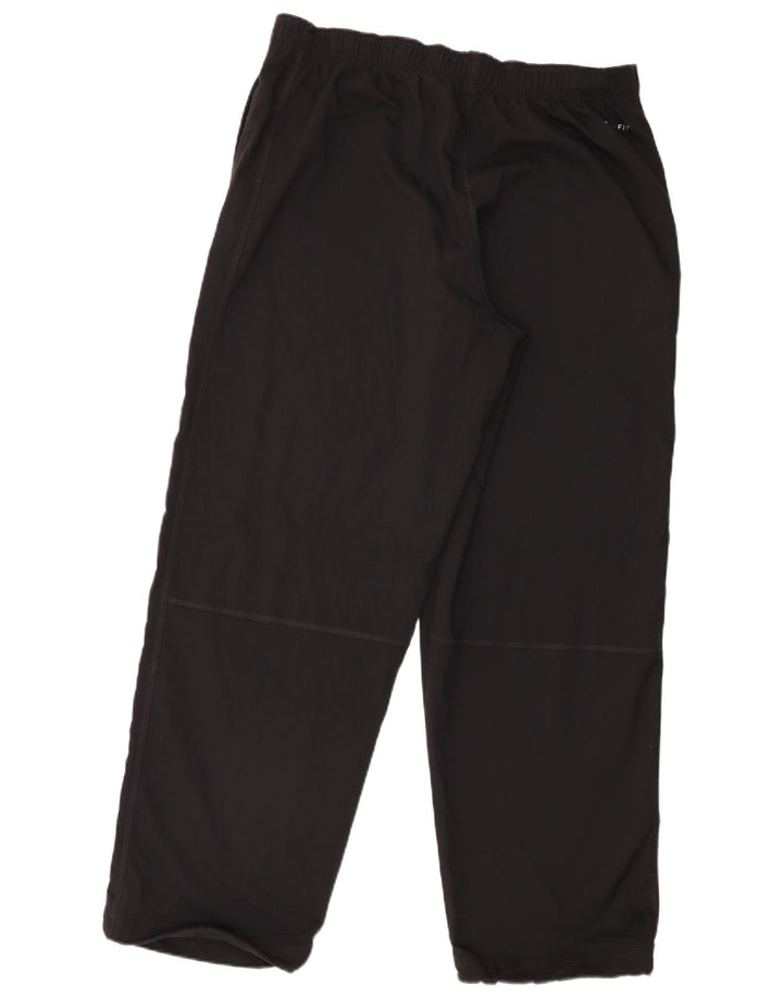 Calça de treino masculina Nike Dri Fit grande poliéster preto