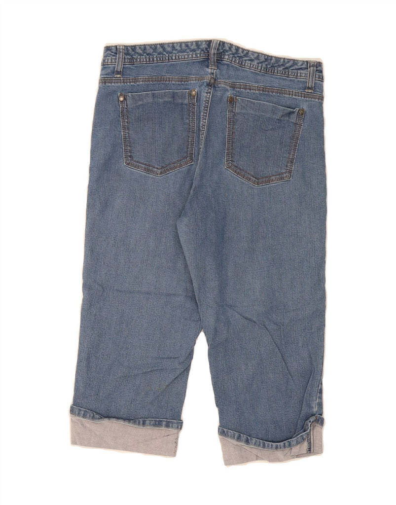 LEE Womens Capri Jeans W32 L17 Blue Vintage Lee and Second-Hand Lee from Messina Hembry 
