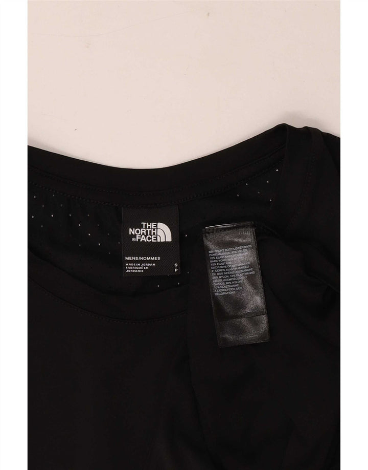 The North Face Mens Graphic T-Shirt Top Pequeno Nylon Preto