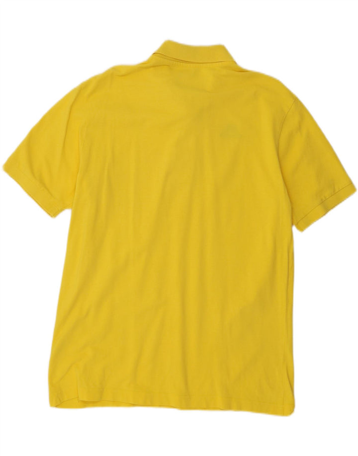 KAPPA Mens Polo Shirt Medium Yellow Cotton Vintage Kappa and Second-Hand Kappa from Messina Hembry 