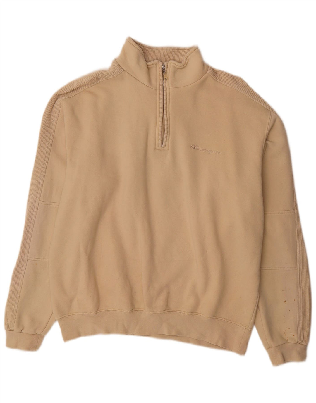 Champion moletom masculino jumper grande algodão bege