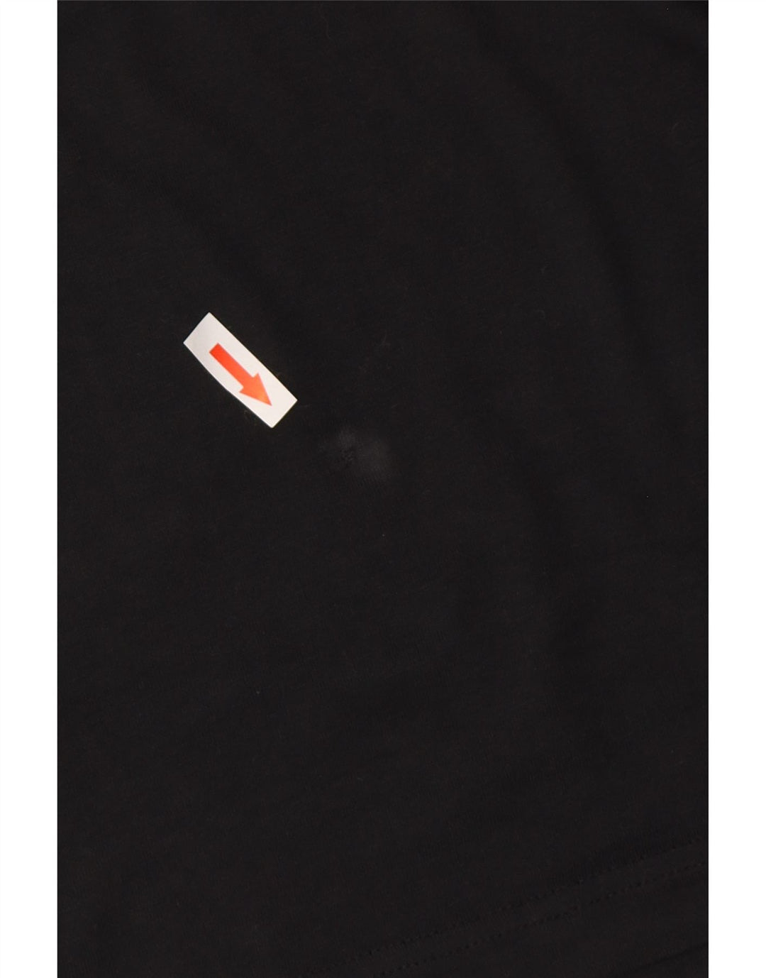 Tommy Hilfiger Camiseta masculina gráfica Top médio algodão preto