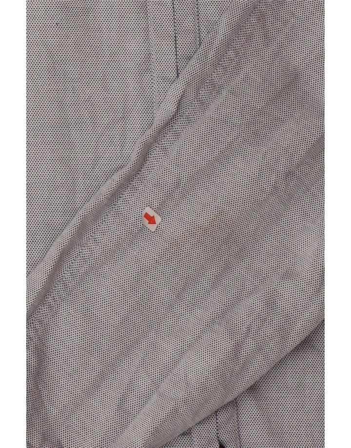 Camisa masculina Dkny grande algodão cinza