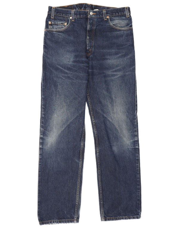Jeans Levis 505 Straight Masculino W36 L33 Azul