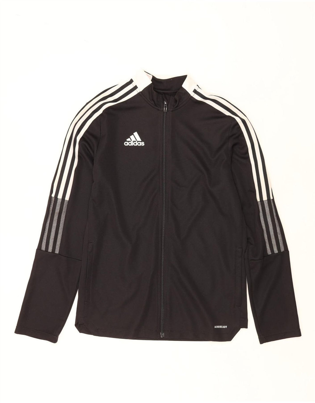 Jaqueta ADIDAS Aeroready Menino 15-16 Anos Preto Poliéster