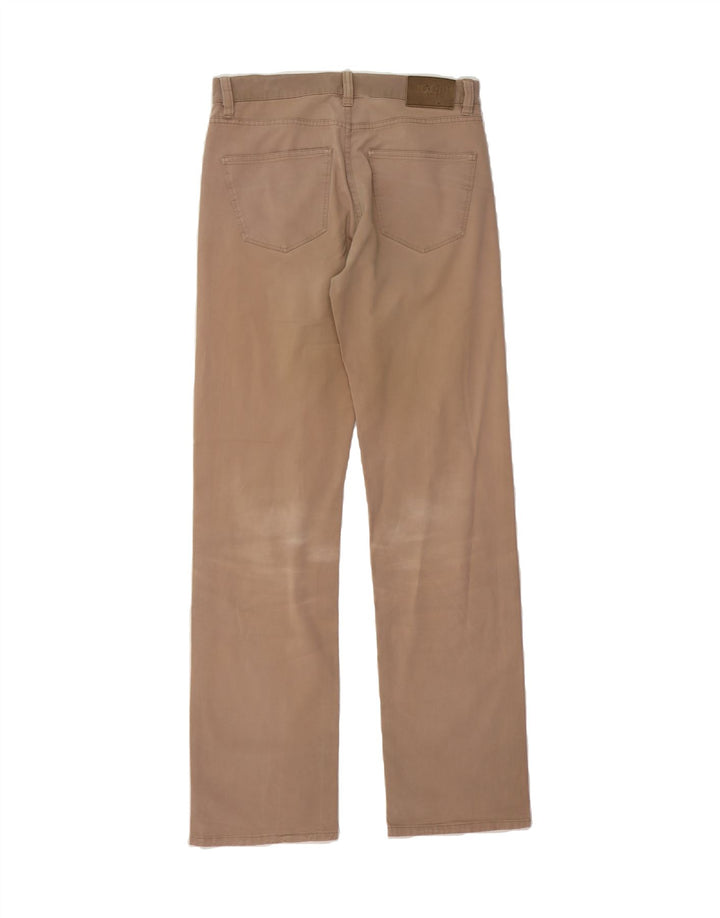 JOOP Womens Straight Casual Trousers W33 L36 Beige Cotton Vintage Joop and Second-Hand Joop from Messina Hembry 