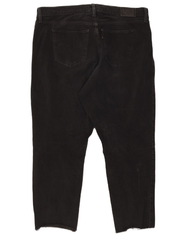 Calça jeans feminina Levi's 311 Crop Shaping Skinny US 14 XL W34 L24 algodão preto