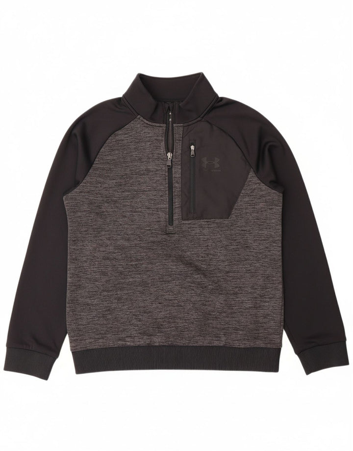 Suéter UNDER ARMOUR Boys Cold Gear 11-12 anos grande cinza