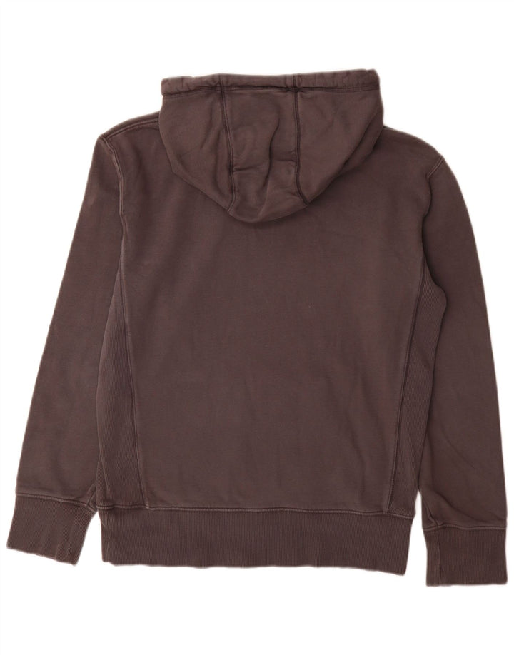 Suéter com capuz masculino Superdry pequeno algodão marrom