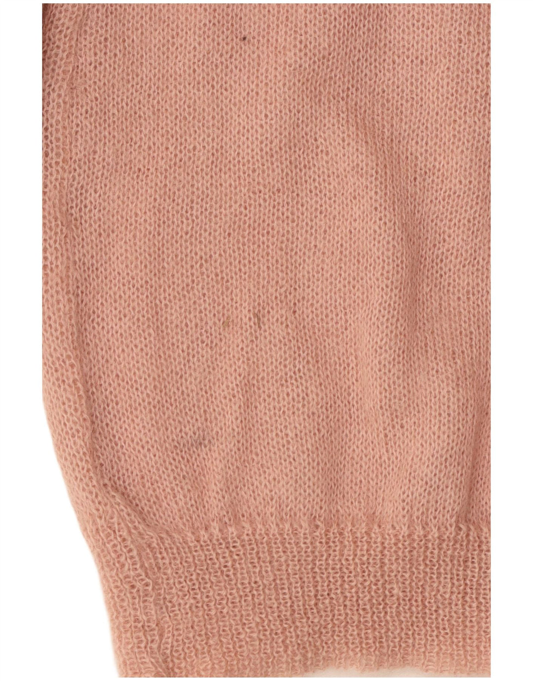 Suéter cardigã feminino RICAMO A MANO IT 50 XL rosa floral mohair