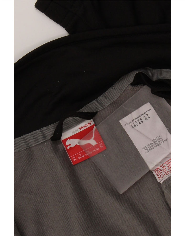 PUMA Mens Tracksuit Top Jacket XL Cinza Colourblock Poliéster