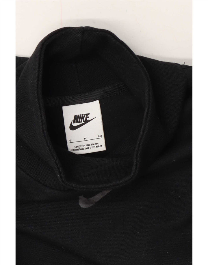 Nike feminino colheita oversized moletom jumper reino unido 10 pequeno azul marinho
