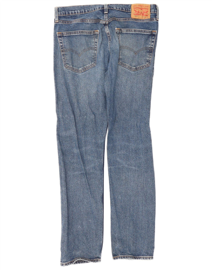 Calça jeans feminina Levi's 502 Tapered W31 L32 azul algodão