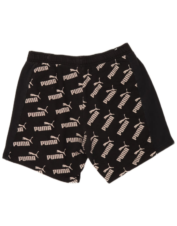 Shorts esportivos gráficos masculinos Puma XL preto