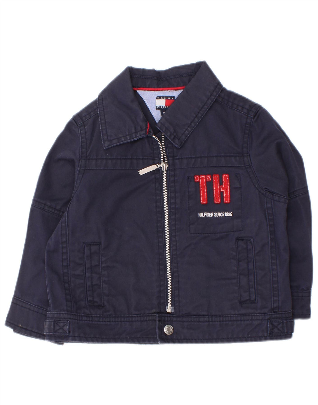 Jaqueta Bomber Tommy Hilfiger Baby Boys Graphic 18-24 Meses Azul Marinho