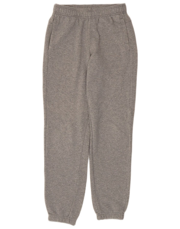 Adidas meninas calças de treino gráfico joggers 13-14 anos cinza manchado