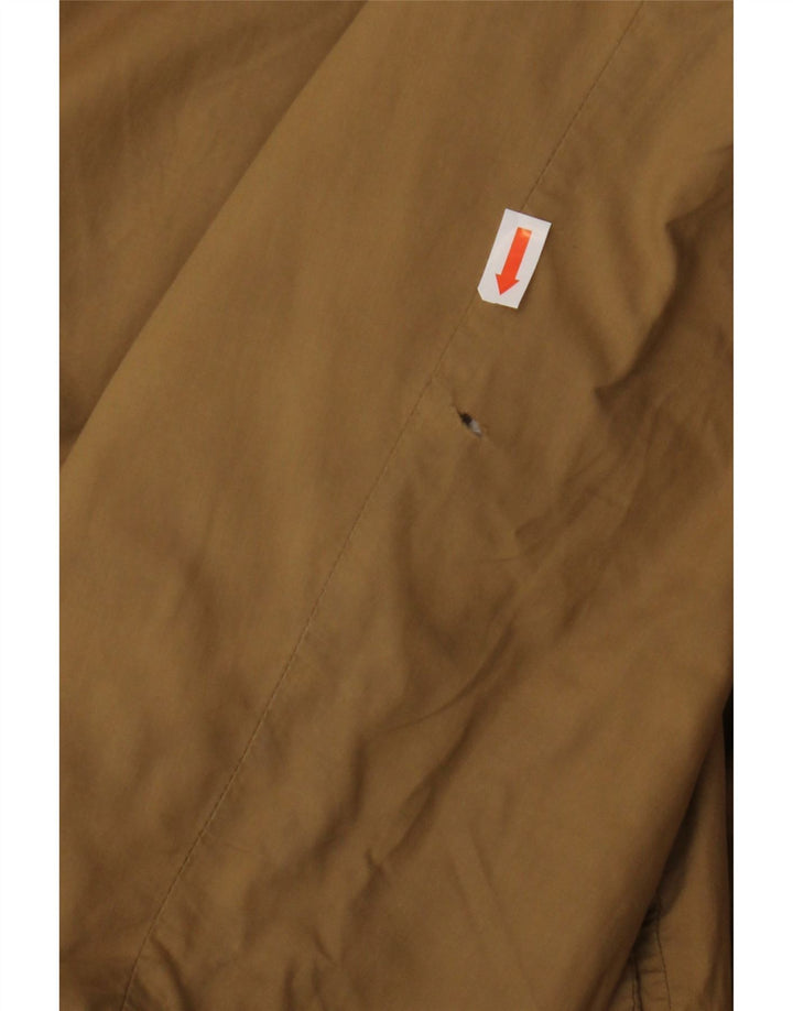 Jaqueta militar masculina vintage IT 50 grande marrom