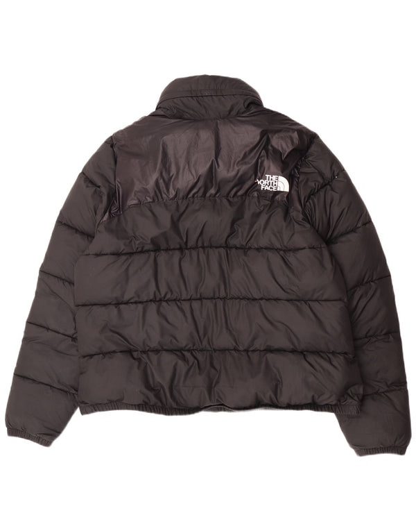 Jaqueta acolchoada com capuz feminina The North Face UK 18 XL poliéster preto