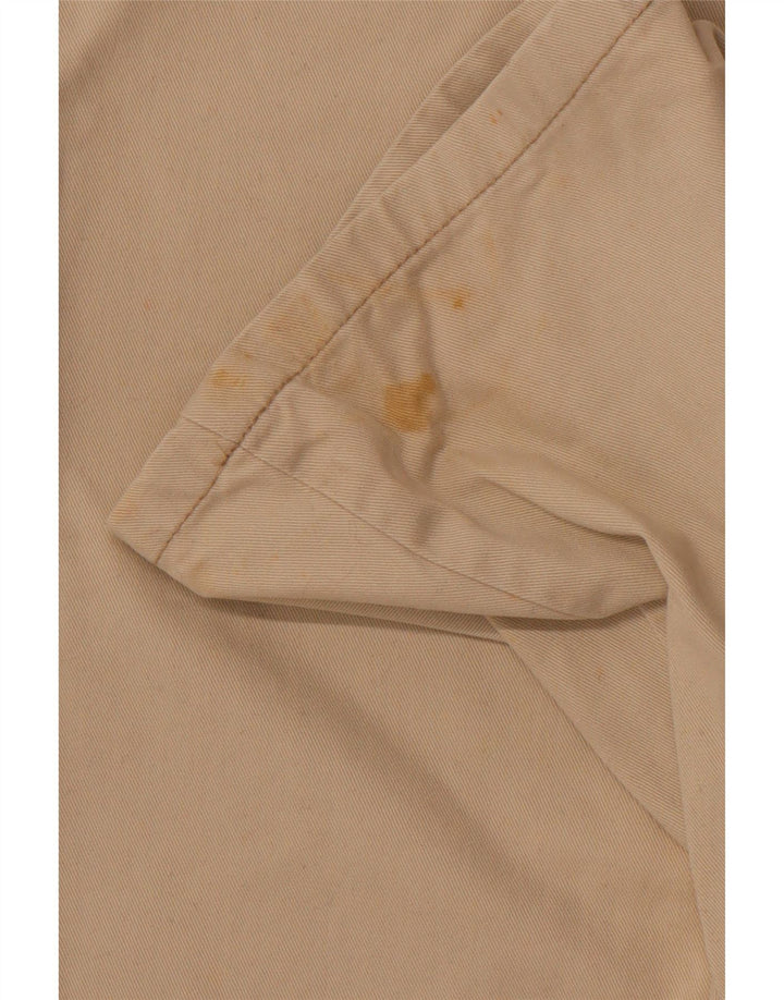 CALVIN KLEIN Calça feminina casual reta W28 L32 algodão bege