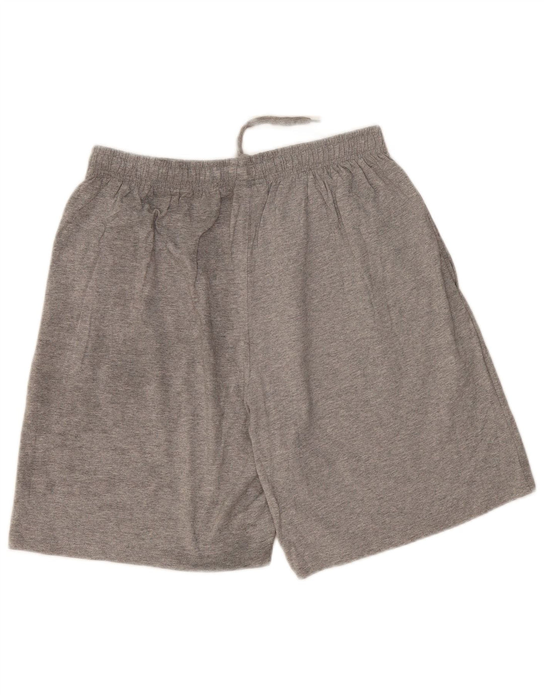 Shorts esportivos masculinos Champion grandes cinza manchados