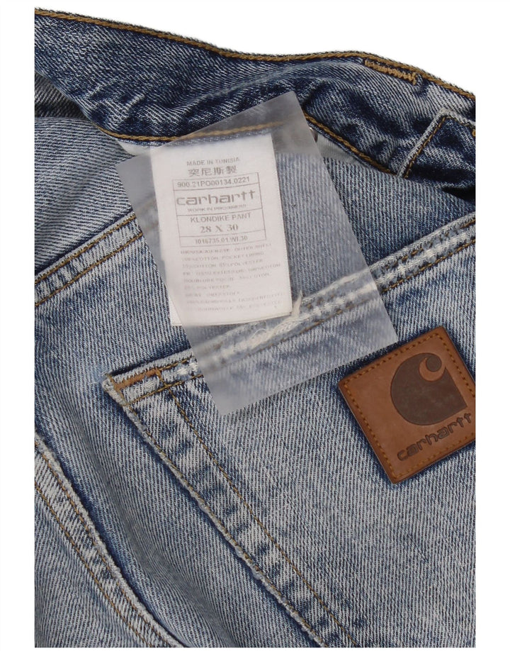 Carhartt Masculino Slim Jeans W28 L30 Azul Algodão