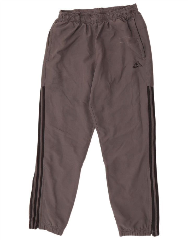 Calça de treino masculina Adidas Joggers cinza médio poliéster