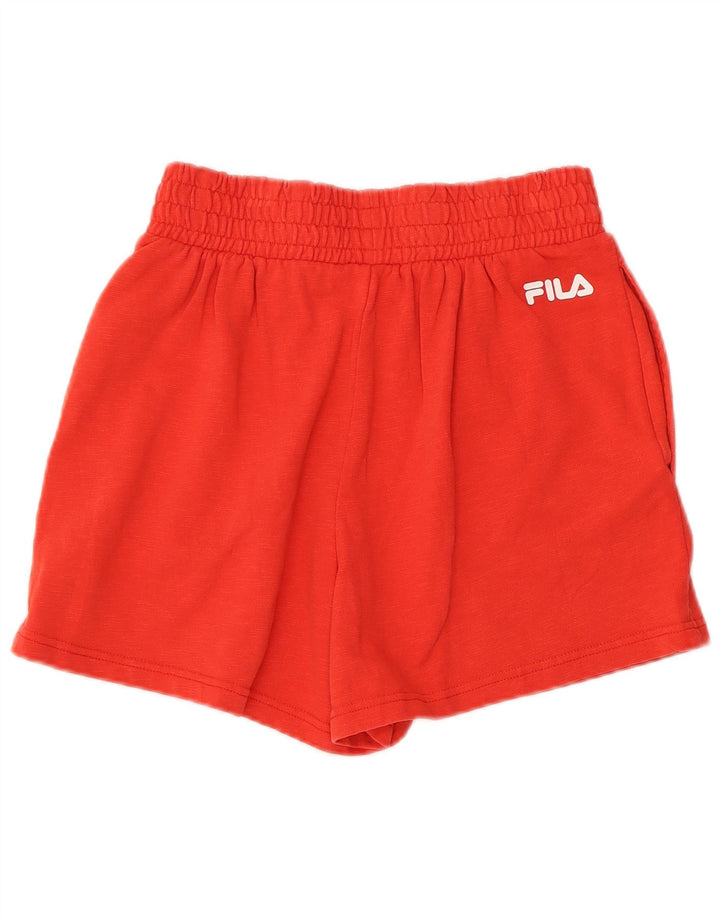 FILA Mens Graphic Sport Shorts XS Algodão Vermelho
