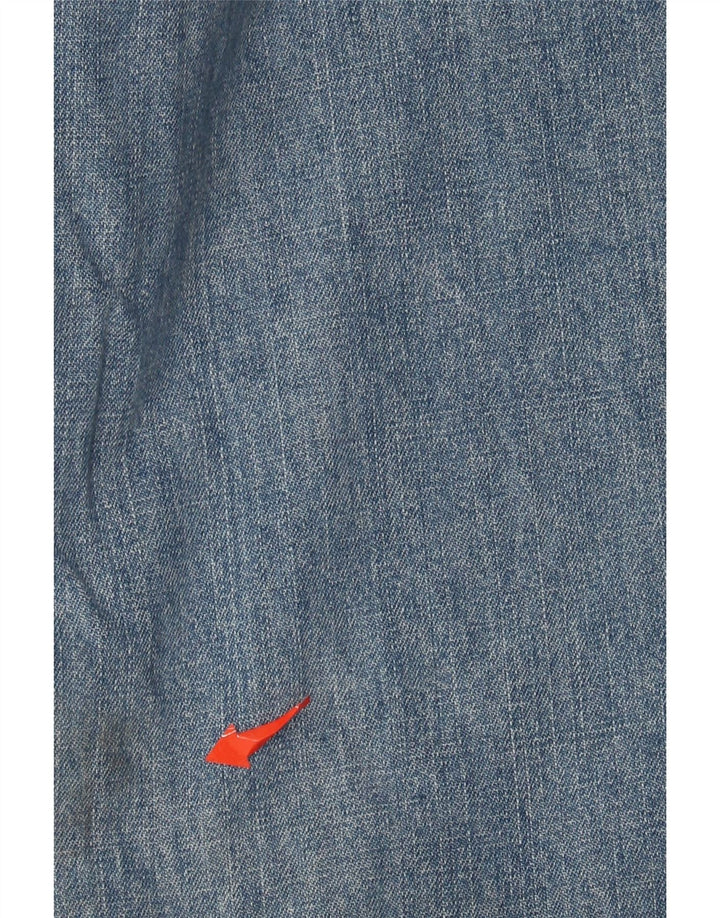 EDDIE BAUER Jeans Cônicos Femininos US 8 Médio W28 L31 Algodão Azul