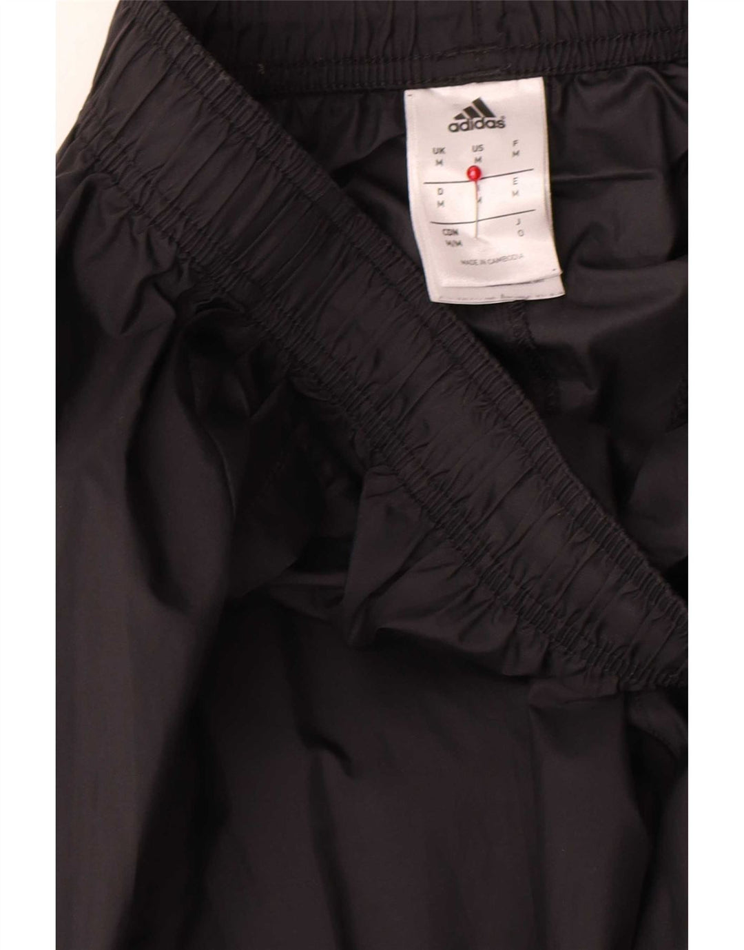 Calça de treino masculina Adidas Joggers médio preto poliamida