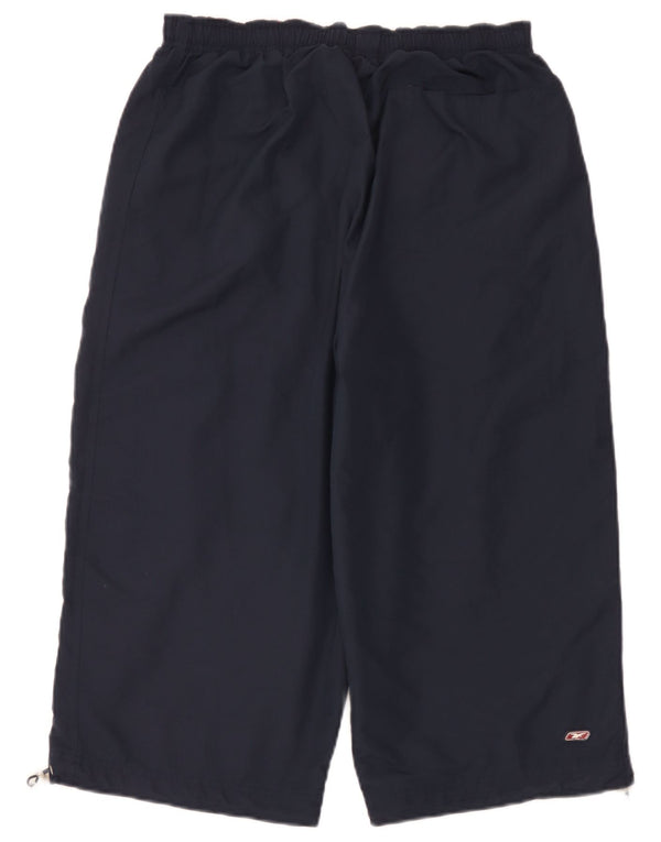 Calça Adidas Mens Capri Treino XL Azul Marinho Poliéster