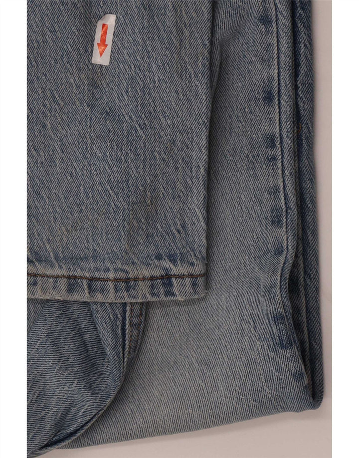 Levi's Masculino 502 Tapered Jeans W32 L32 Azul Algodão