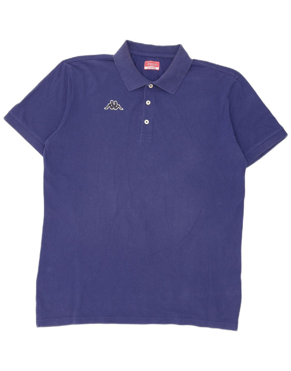 Camisa polo masculina Kappa 2XL algodão azul