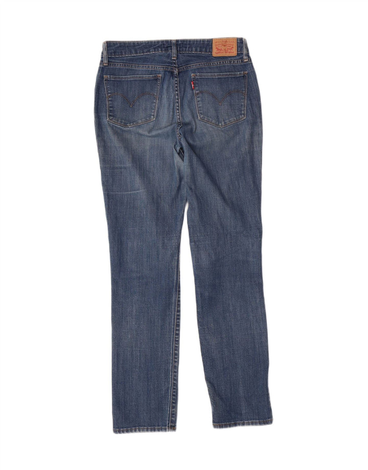 LEVI'S Feminino 712 Slim Jeans W30 L30 Azul Algodão