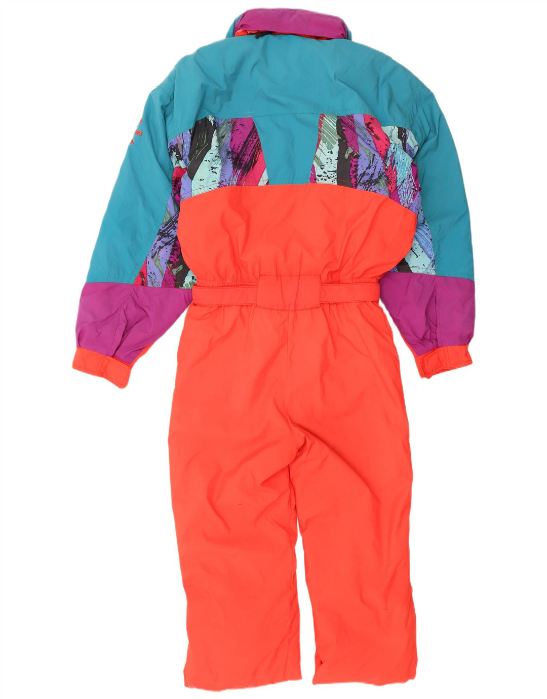 Macacão de esqui masculino Fila IT 48 médio vermelho colorblock poliamida