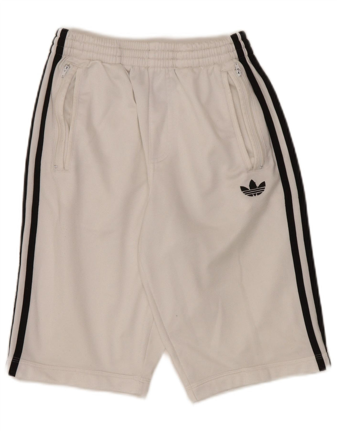 ADIDAS Mens Sport Shorts XS Poliéster Branco