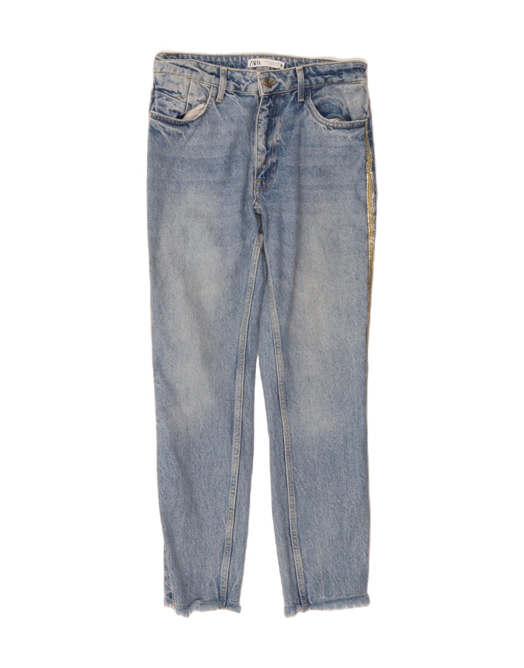 ZARA Womens Slim Jeans EU 38 Medium W30 L29 Blue Cotton Vintage Zara and Second-Hand Zara from Messina Hembry 