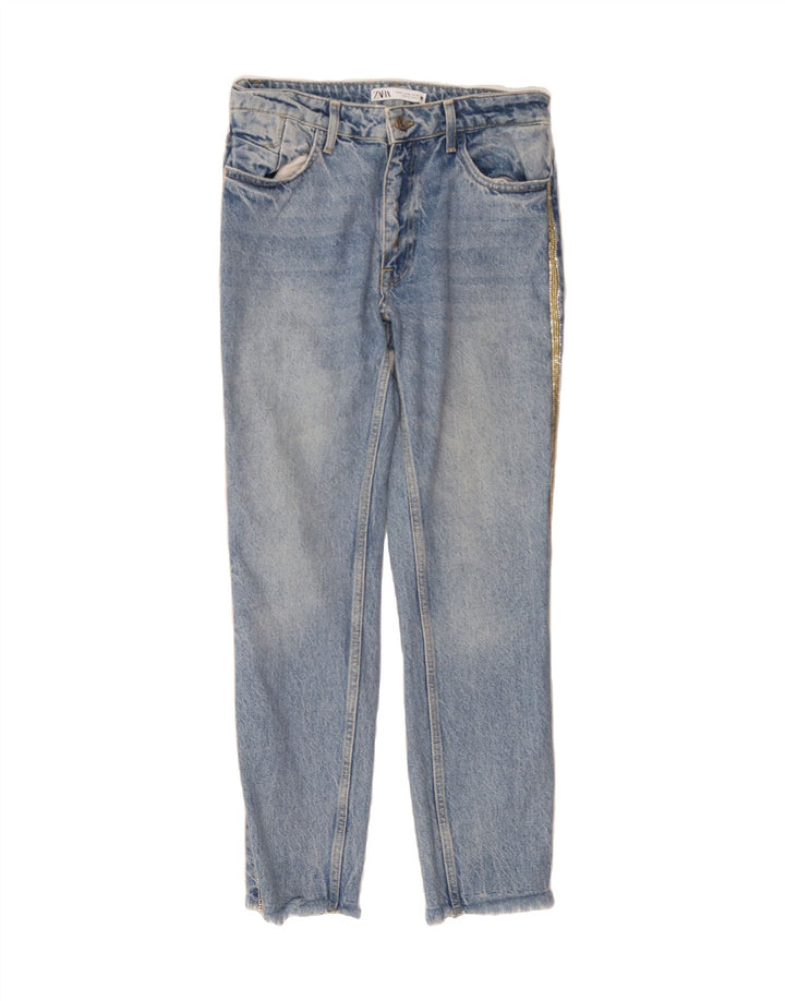 ZARA Womens Slim Jeans EU 38 Medium W30 L29 Blue Cotton Vintage Zara and Second-Hand Zara from Messina Hembry 