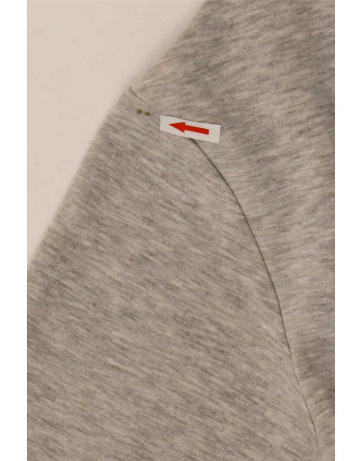 Vestido jumper feminino Gap Reino Unido 16 grande poliéster cinza