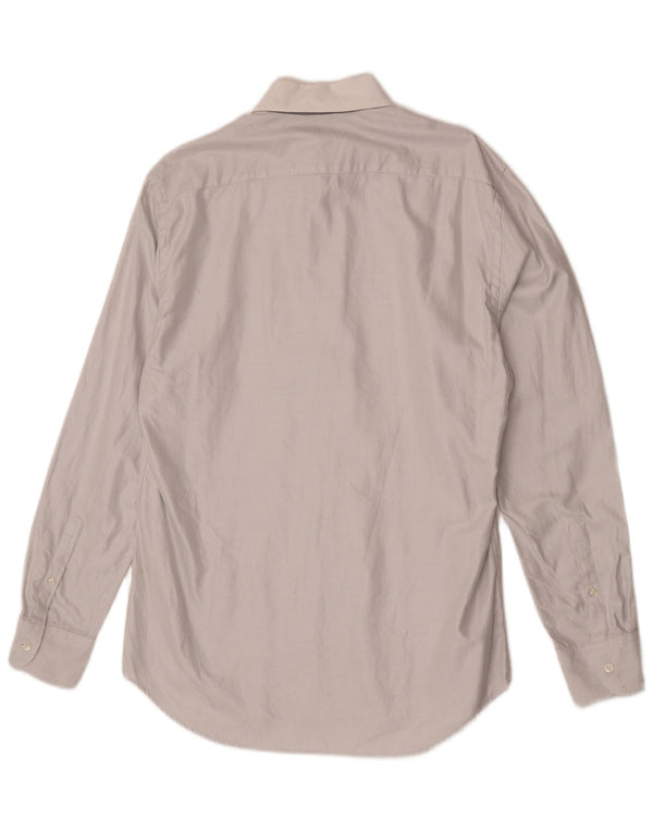 Camisa masculina autograph Marks & Spencer tamanho 41 algodão cinza médio