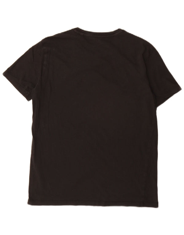 Camiseta feminina Marc O'Polo UK 14 algodão preto médio